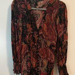 Zara Printed Midi Dress - NWT - S